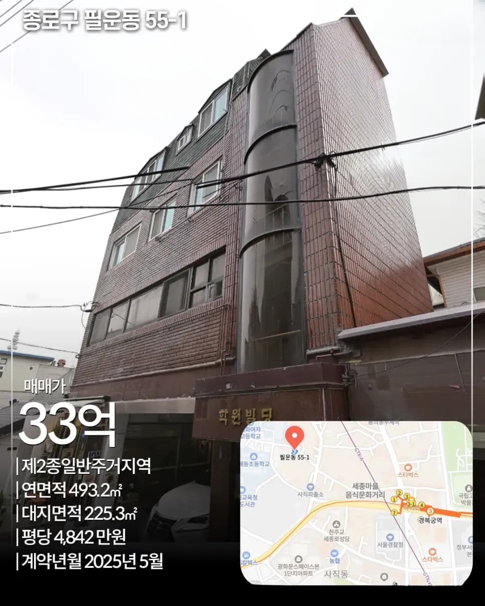 종로구 필운동 55-1 외관