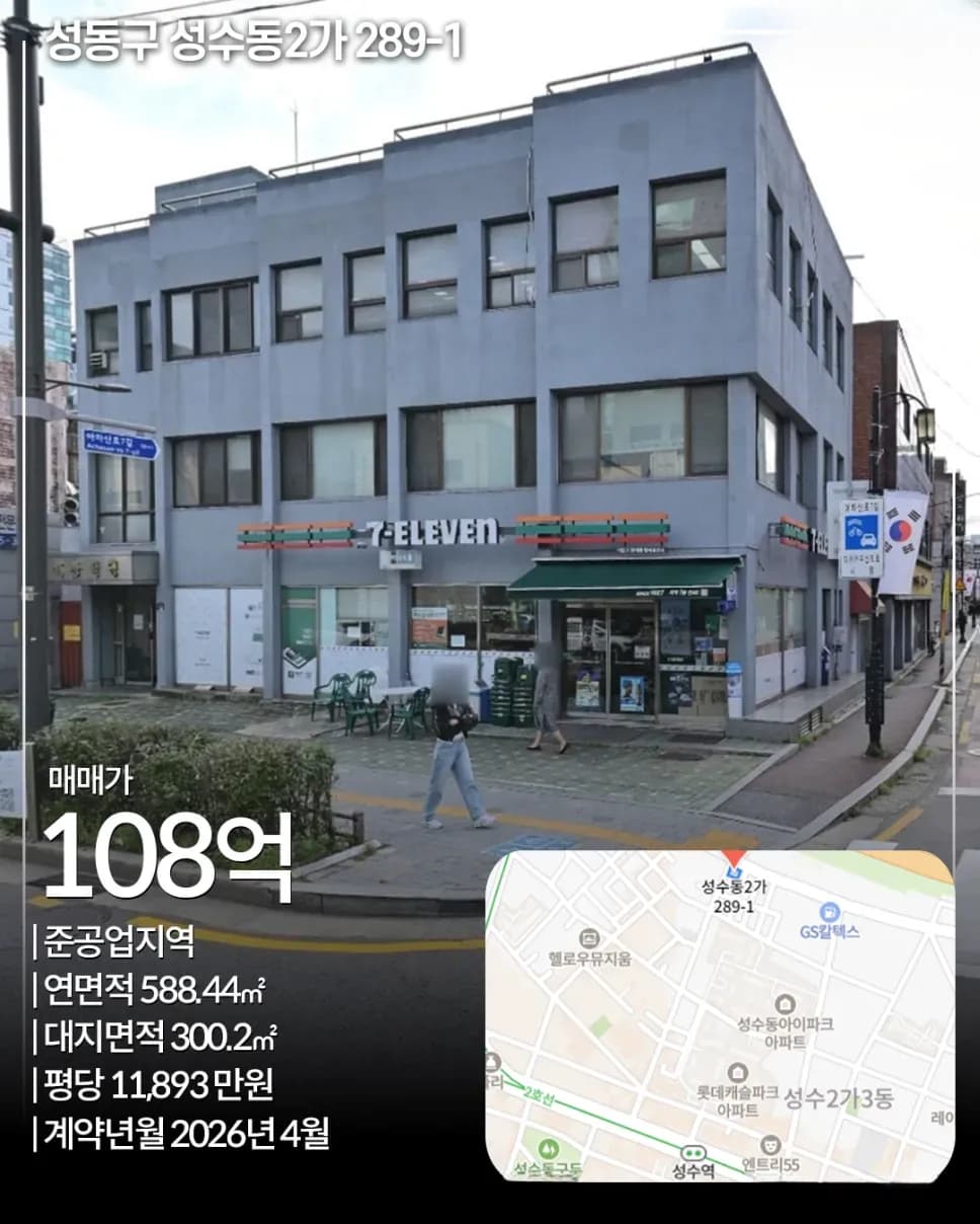 성동구 성수동2가 289-1 광나루로 부지